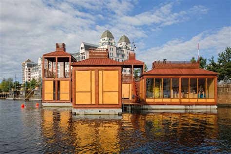 Act Studio And Borhaven Arkitekter Add Floating Sauna To Oslo Harbour