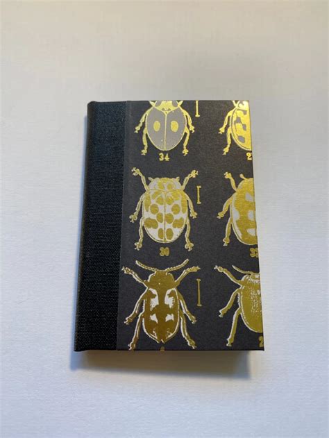 Hardbacked Notebook Beetles Odd Bindings Handbound Books