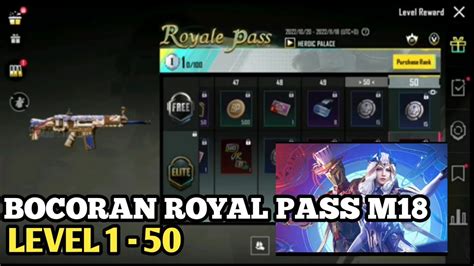 Full Bocoran Royal Pass M Dari Level Pubg Mobile Youtube