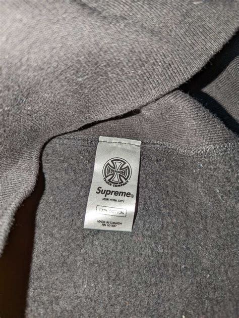 Yahoo オークション Supreme independent AW FUCK THE REST Pullov