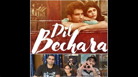 Dil Bechara Official Trailer Sushant Singh Rajput Sanjana Sanghi