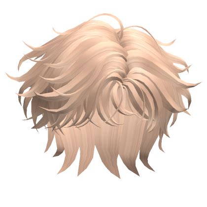 Messy Parted Light Bangs Hair Blonde S Code Price RblxTrade