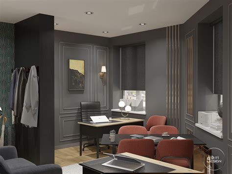 Art Deco Office Design On Behance
