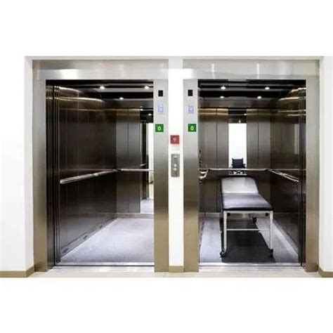 Automatic Stainless Steel Hospital Stretcher Elevator Capacity