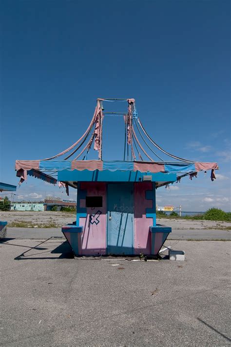 Stand Photo Of The Abandoned Rocky Point Amusement Park