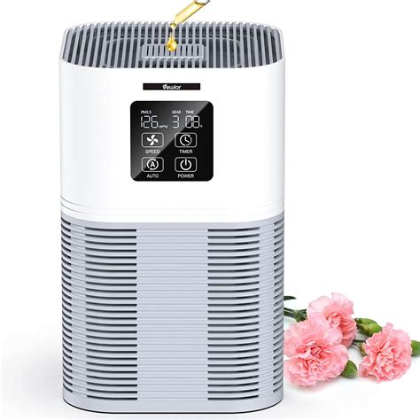 Vewior H True Hepa Air Filter Air Purifier W Fragrance Sponge