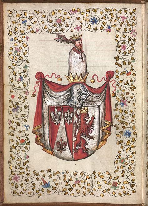 Coat of arms of the Linck family, by the workshop of Jörg Breu the ...