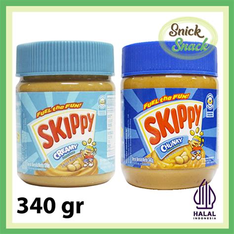 Jual Skippy Selai Kacang 170 Gr Creamy Crunchy Peanut Butter Shopee