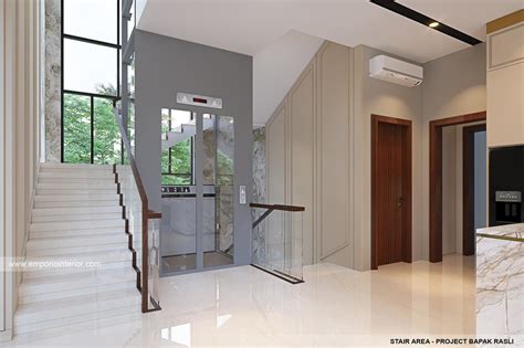 Mr Rsl Modern House Floors Design Jakarta Railing Design