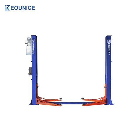 Kg Base Plate Two Post Lift Hydraulic Hoist For Automobile Vehicles