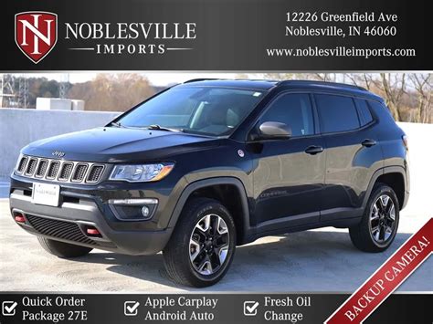 Used 2018 Jeep Compass Trailhawk For Sale In Noblesville In