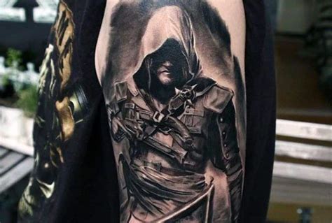 Assassins Creed Desmond Miles Tattoo