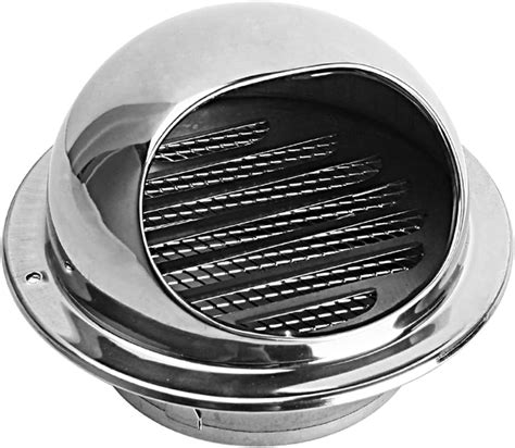 Amazon Stainless Steel Round Exhaust Grille Louvered Vent