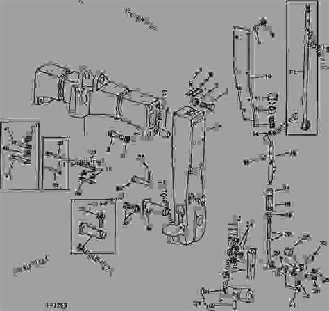 IMPLEMENT QUICK COUPLER [02E07] - TRACTOR John Deere 5020 - TRACTOR ...