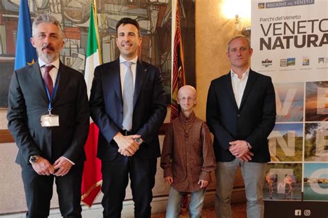 Sammy Basso è il nuovo testimonial dei parchi regionali del Veneto