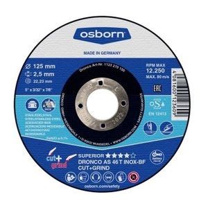 Disque Tron Onner De M Tal Acs T Multi Osborn Gmbh Pour