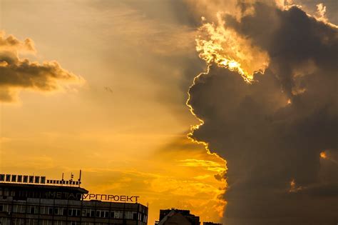 Matahari Terbenam Langit Awan Foto Gratis Di Pixabay Pixabay