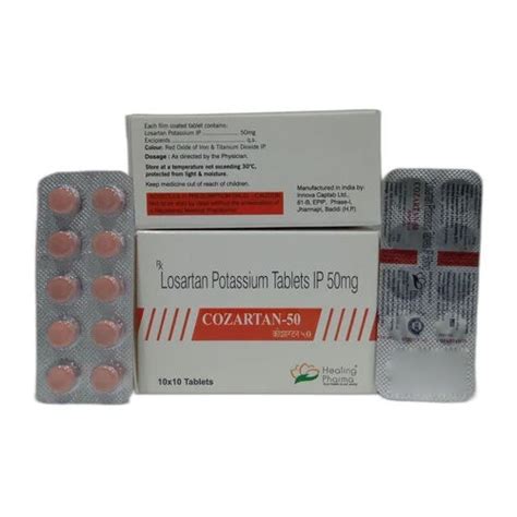 50 Mg Losartan Postasium Tablets Ip General Medicines At Best Price In