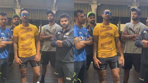 Watch Shikhar Dhawan Shares A Hilarious Reel Leaves Other Players At