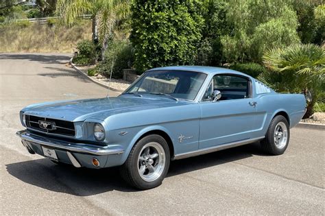 1965 Ford Mustang Fastback 289 For Sale On Bat Auctions Sold For