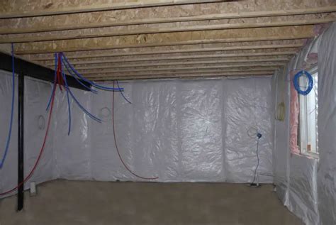 Choosing The Right Tape For Basement Concrete Wall Insulation Wrap A