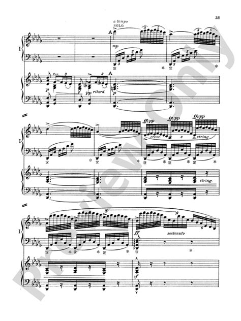 Grieg Piano Concerto In A Minor Op 16 Adagio Part Digital Sheet