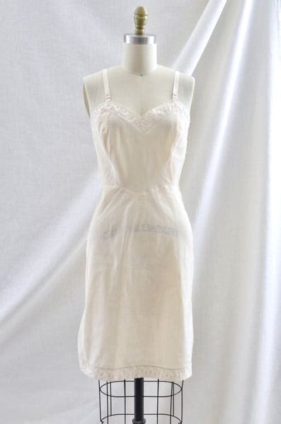 1950s Barbizon Slip Pickled Vintage