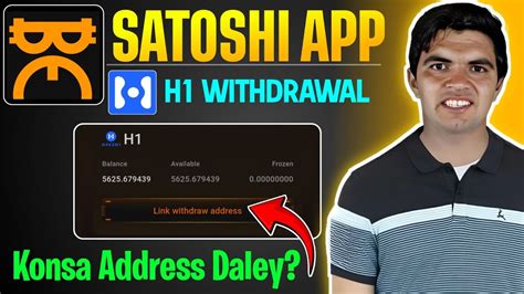 Satoshi App Haven H Withdrawal Address Link Kaise Kare Youtube