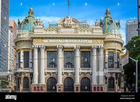 Teatro Municipal Rio De Janeiro - Teatro Municipal, Rio de Janeiro, Brazil Stock Photo - Alamy