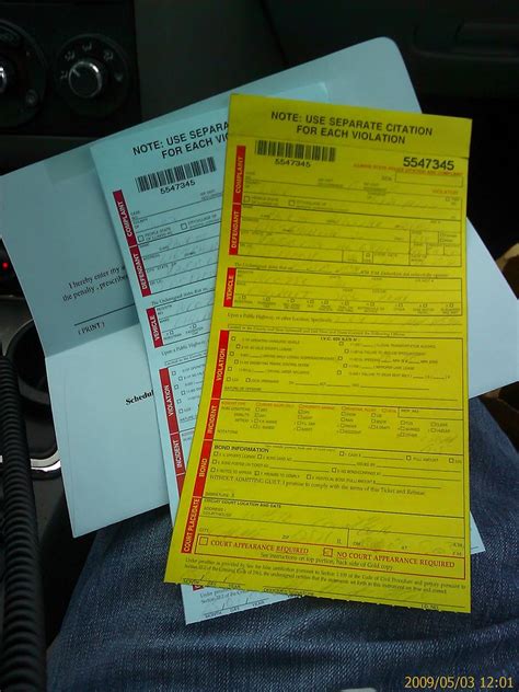 Police Ticket