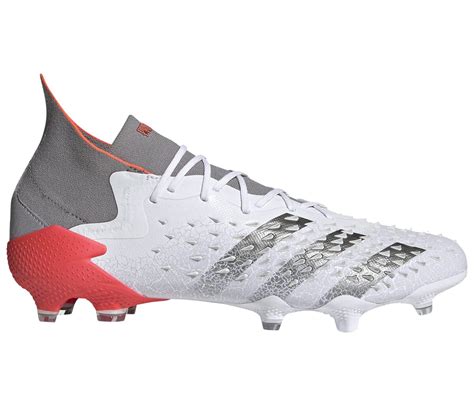 Adidas Predator Freak Fg Demonskin White Solar Red Cloud White Iron