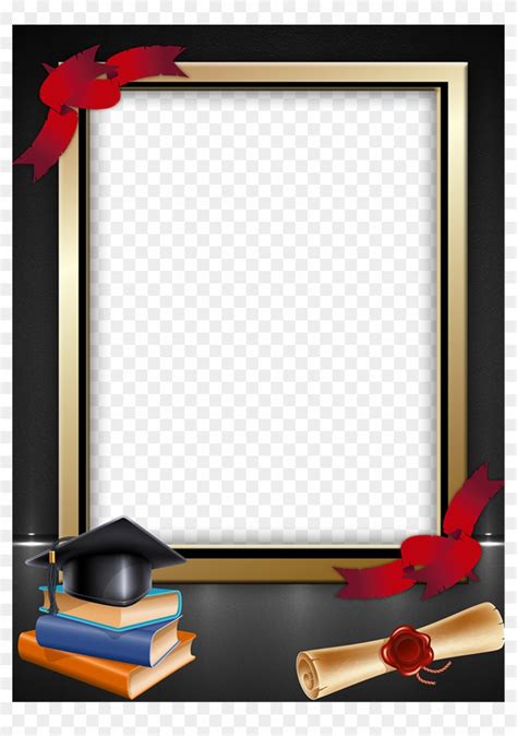 Graduacion Sticker Marco Grado Png Transparent Png 1024x1409