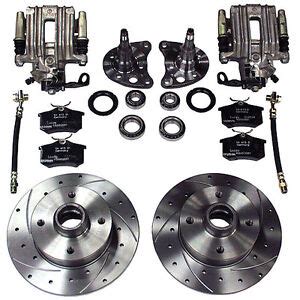 Disc Brake Conversion Kit Eurospec Rear Vw Golf Jetta Mk Mk