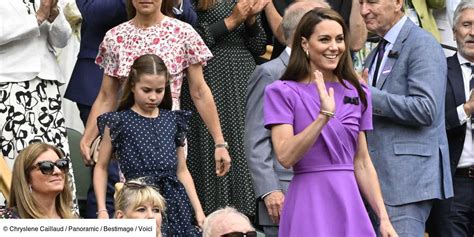 Kate Middleton à Wimbledon la princesse de Galles resplendissante