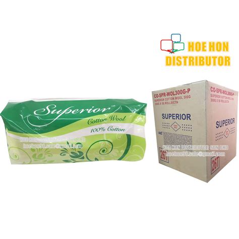 Superior Pure Cotton Wool Kapas 300g Shopee Malaysia