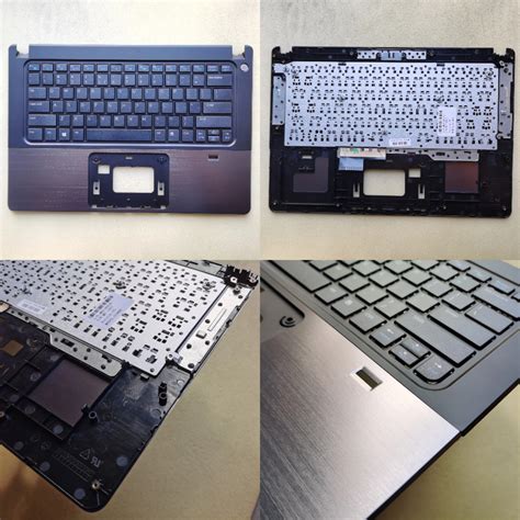 Teclado De Metal Port Til Caixa Superior Palmrest Para Dell Vostro