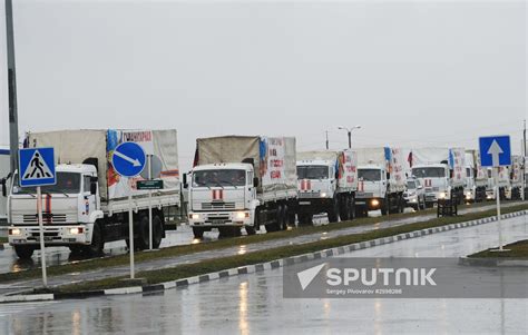 Russia Sends 23rd Humanitarian Aid Convoy To Donbas Sputnik Mediabank