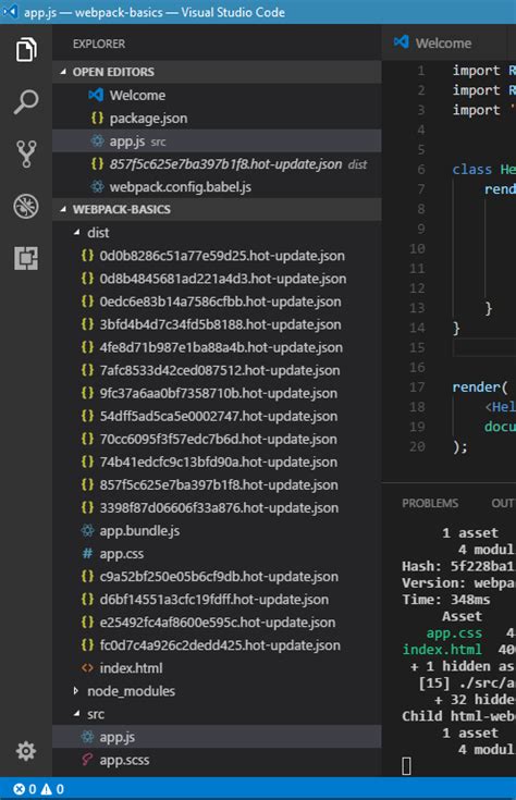 Webpack Why Hot Update Json Files Are Crowding My Project Directory