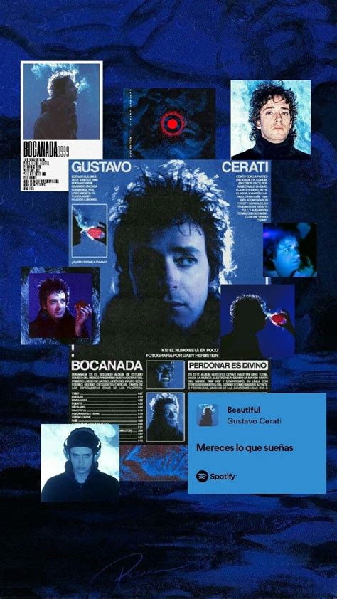 Gustavo Cerati Bocanada Collage Gustavo cerati Póster de banda