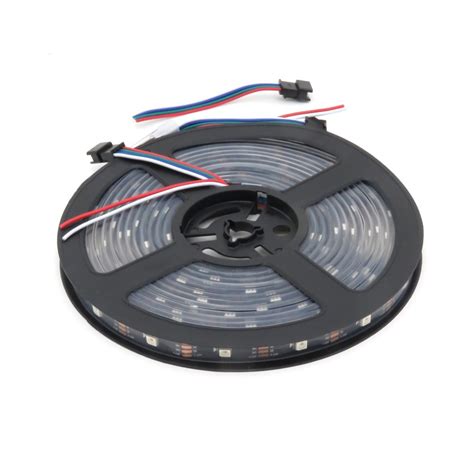 Waterproof Ip Rgb Led Strip Ws M Led M Black Pcb Kamami