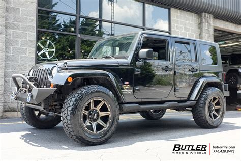 Jeep Wrangler with 20in Grid Offroad GD6 Wheels exclusively from Butler ...