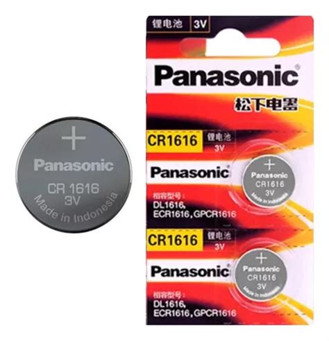 Bateria Cr Panasonic Cartela Unidade Parcelamento Sem Juros