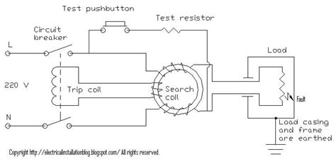 3 Phase Elcb Circuit Diagram Rccb Leakage