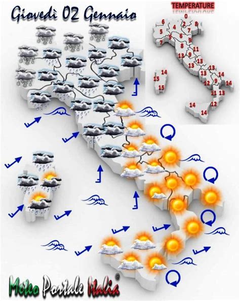 Previsioni Meteo Per Giovedi Gennaio Perturbazione N In Arrivo