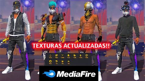 EL MEJOR PACK DE TEXTURAS FREE FIRE ACTUALIZADO 3D L ROPA SUPER