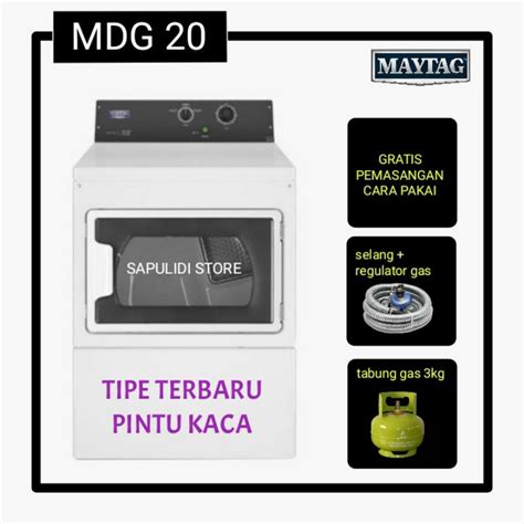 Jual Mesin Pengering Laundry Dryer Maytag Mdg Pintu Kaca Shopee