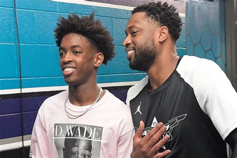 Dwyane Wade's Son Zaire Supports Dad in Emotional Father's Day Message