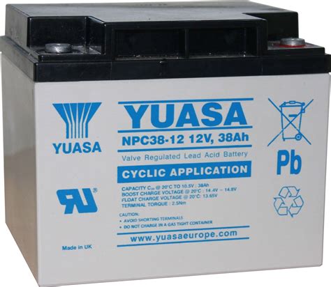 Yuasa Npc Vrla Agm Battery Yuasa Yucel Batteries