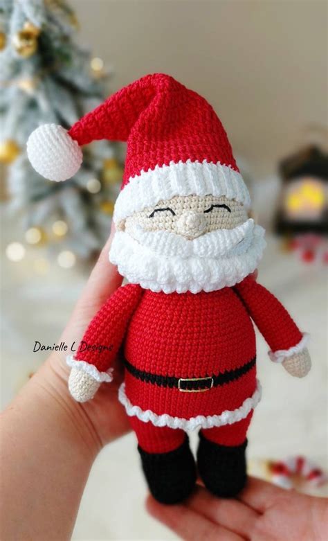 Santa Claus Amigurumi Crochet Pattern Crochet Santa Claus Pattern