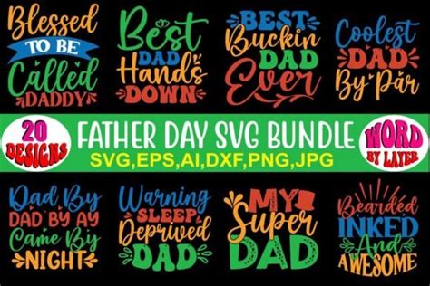 Father Day Svg Bundle Vol 4 Bundle · Creative Fabrica